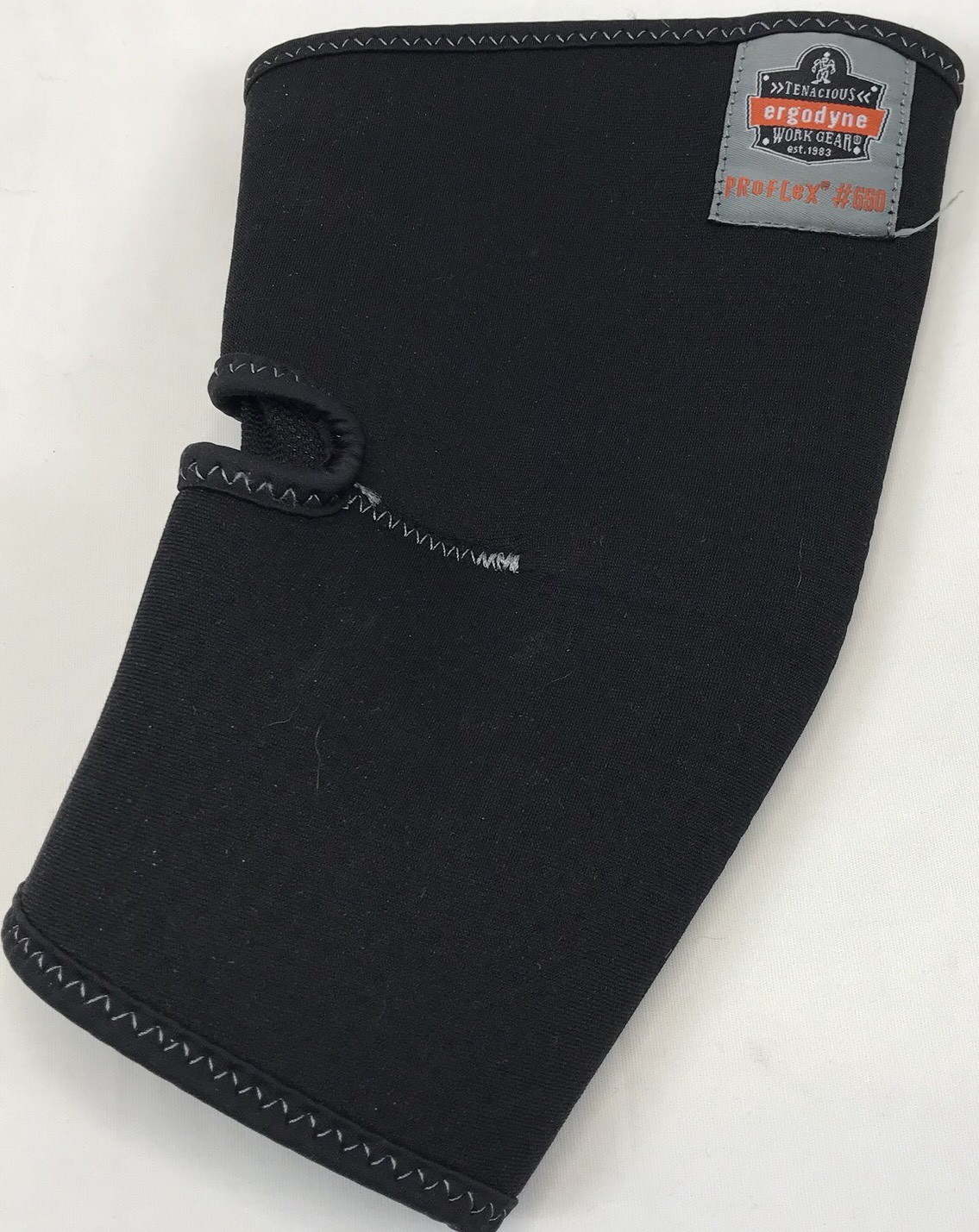 Elbow Compression Sleeve Lg Support ProFlex Black Ergodyne 650 CONTAINS LATEX