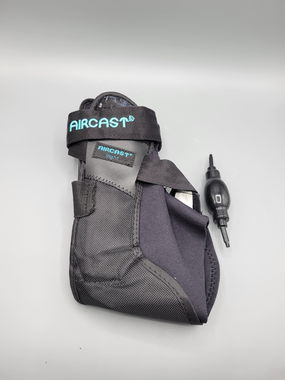 Aircast AirLift PTTD Ankle Support Brace Large Right Foot 02PLR-1 New AIR PUMP