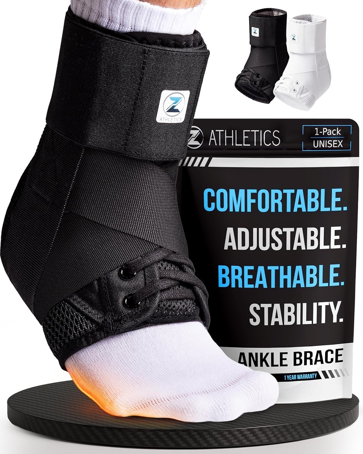 Lace-Up Ankle Brace for Men & Women – Ultimate Support for Sprains & Injuries