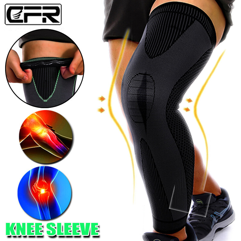 Leg Support Knee Brace High Thigh Compression Sleeve Socks Stockings Men Women
