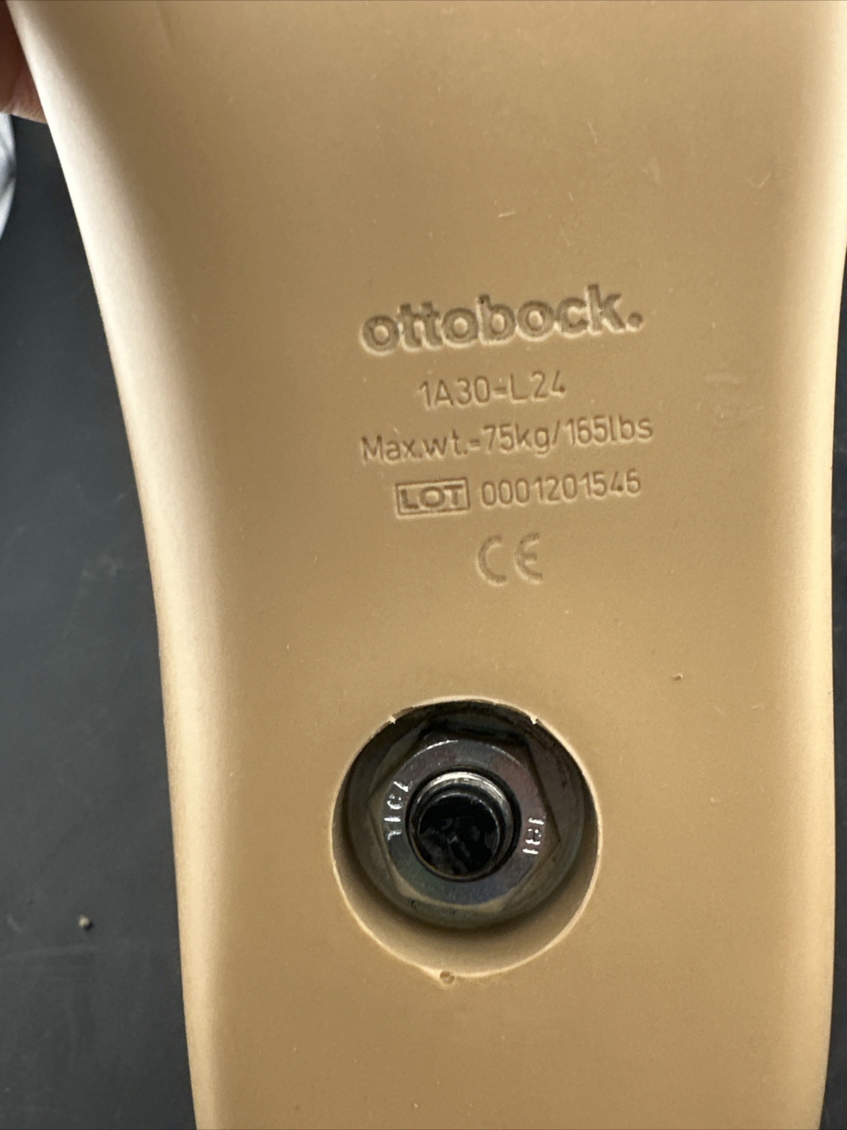 OTTOBOCK Otto Bock Greissinger Prosthetic Foot. Left Size 24 1A30 Perfect