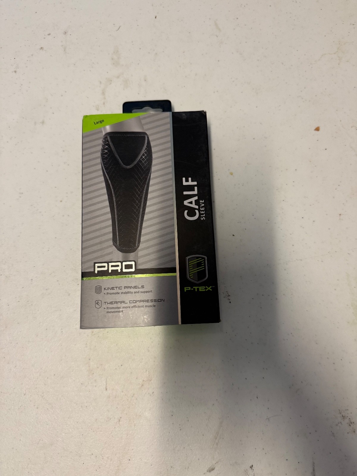 P-TEX Calf Sleeve Pro P-TEXC200 Black Multiple Sizes Brand New