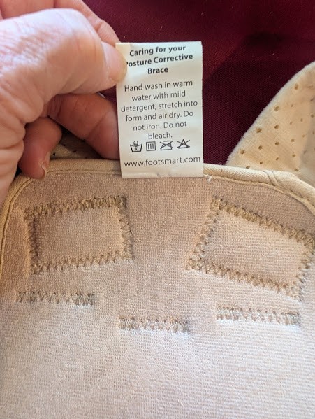 Foot Smart Posture Corrective Brace – beige