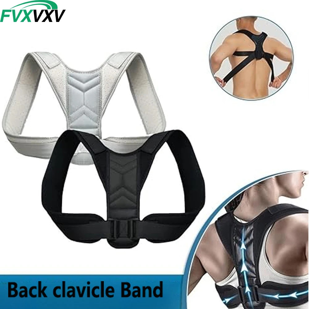 1PC Posture Corrector for Men Women, Comfortable Adjustable Back Brace