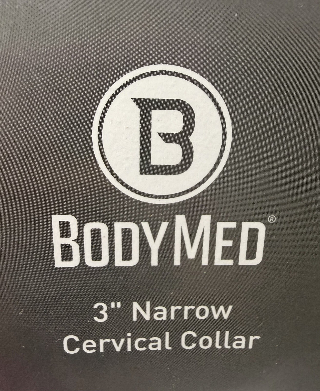 BodyMed Cervical Collar 3in Narrow Beige Foam Stabilization Hook-and-Loop