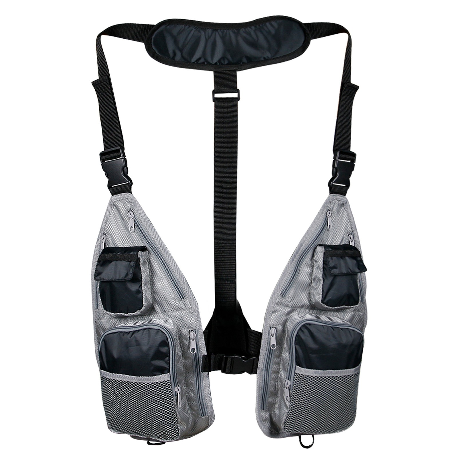 Ultra-light Fishing Vest Men Women Breathable Adjustable Waistcoat With LUHY