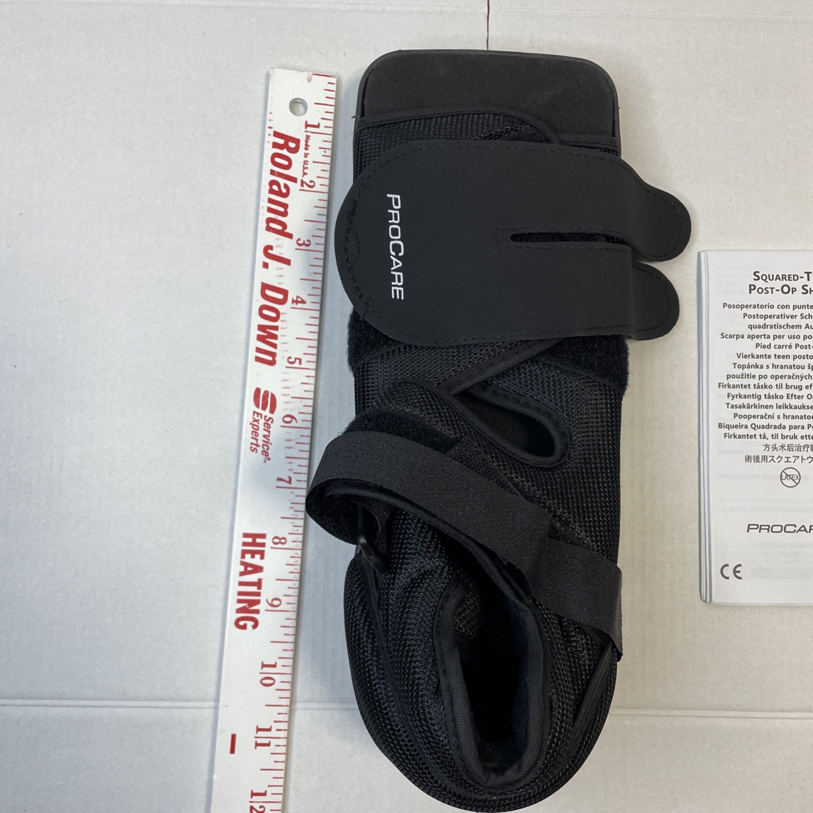 PROCARE Squared Toe Post Op Shoe, SIZE M