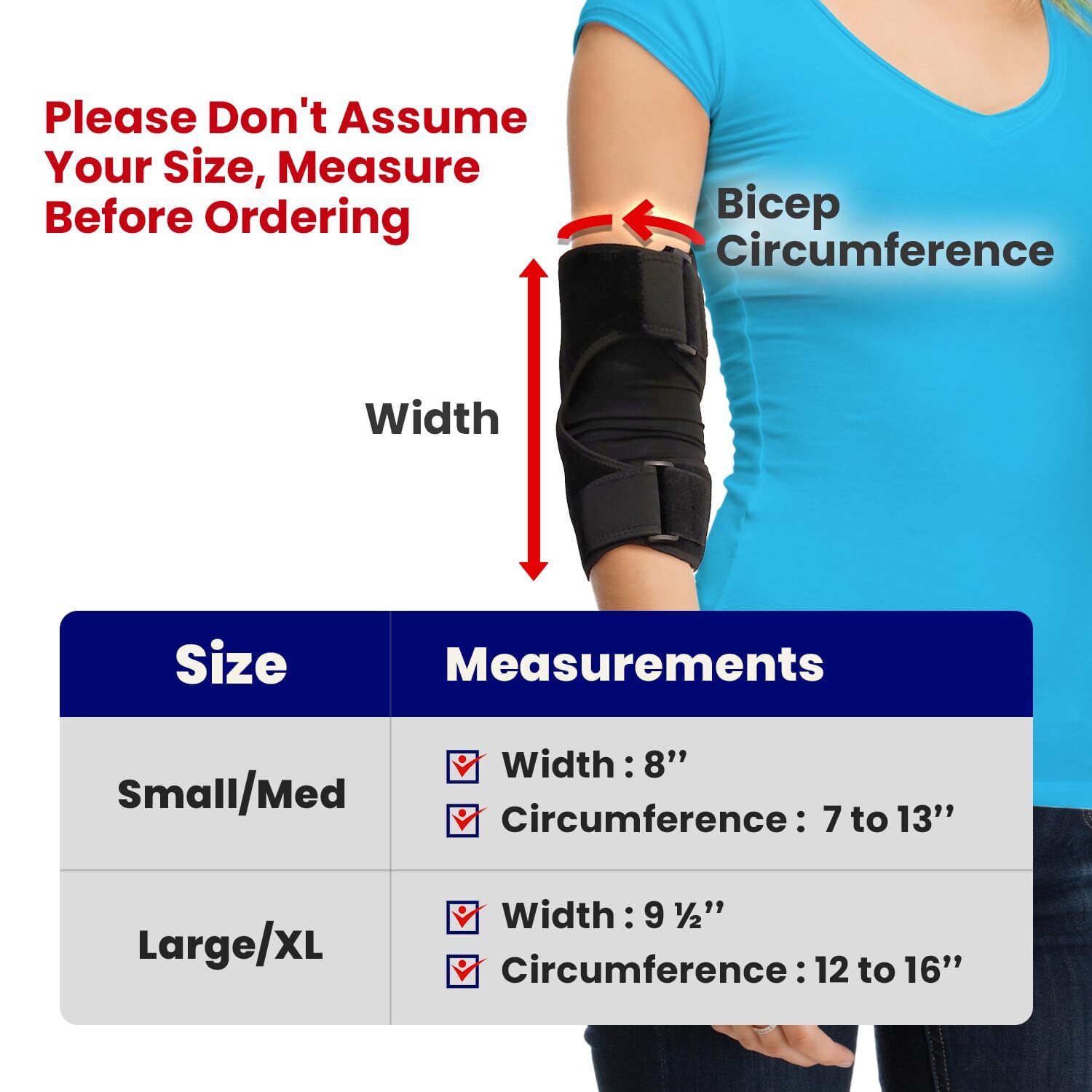 Elbow Pad Bursitis Elbow Brace | Padded Elbow Compression Sleeve for Bursitis…