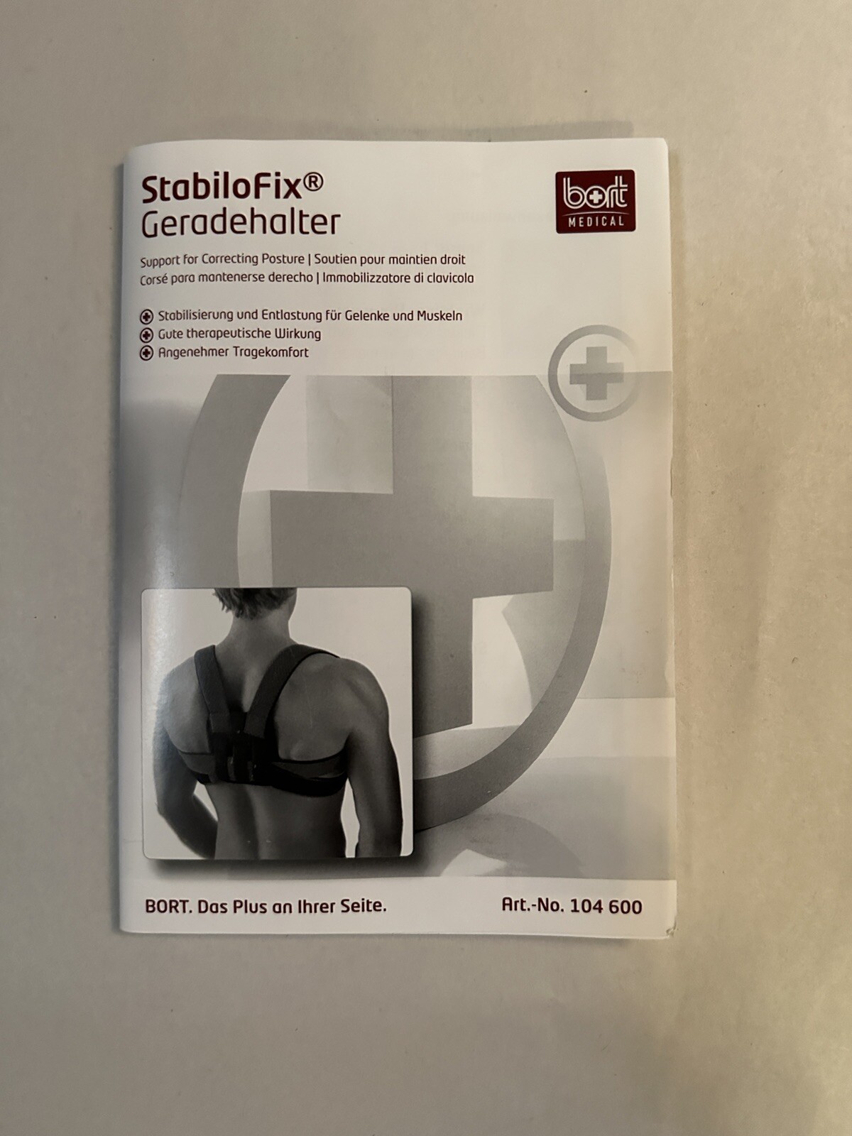 Bort Medical StabiloFix Posture Corrector Child Size 50-70cm