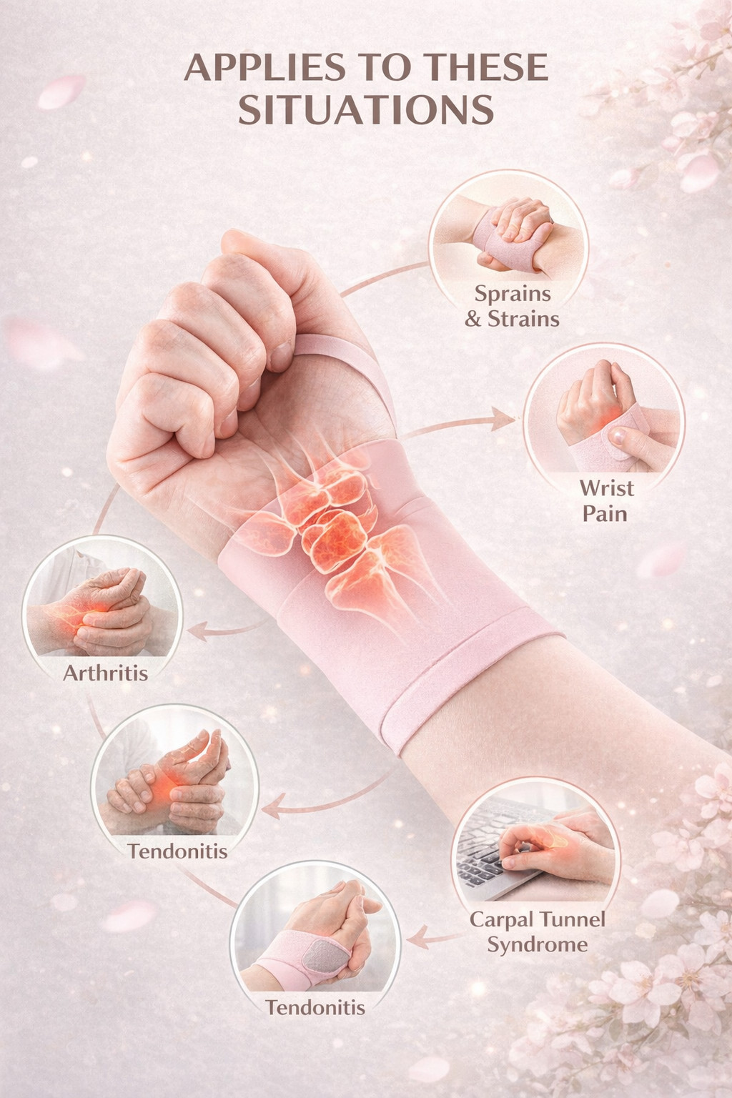 Wrist Guard For Sports And more – Ultra-Thin Anti- Sprain Compression Wrap