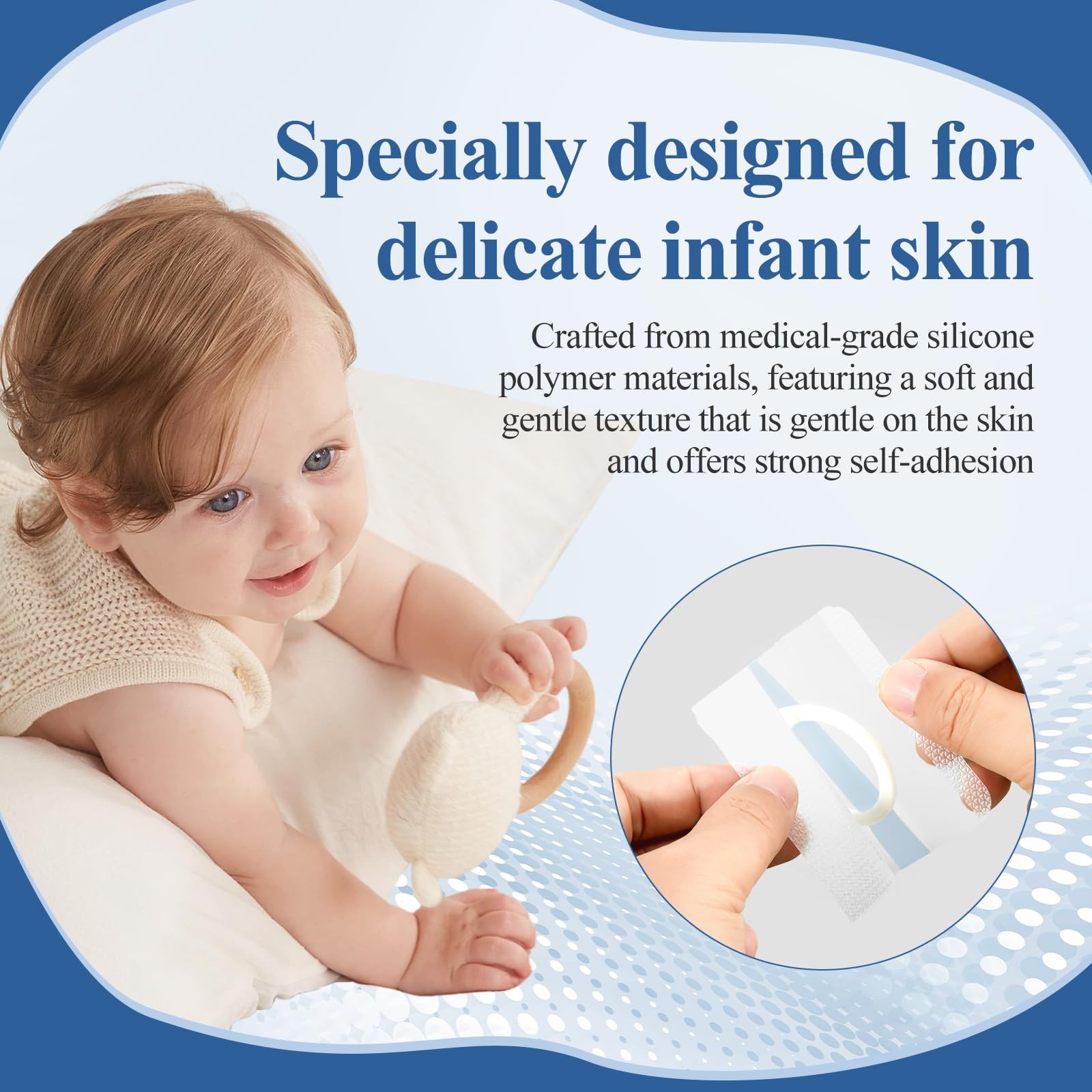 QCWN 25 Pcs Baby Belly Button Patches for Umbilical Hernia Waterproof Newborn…