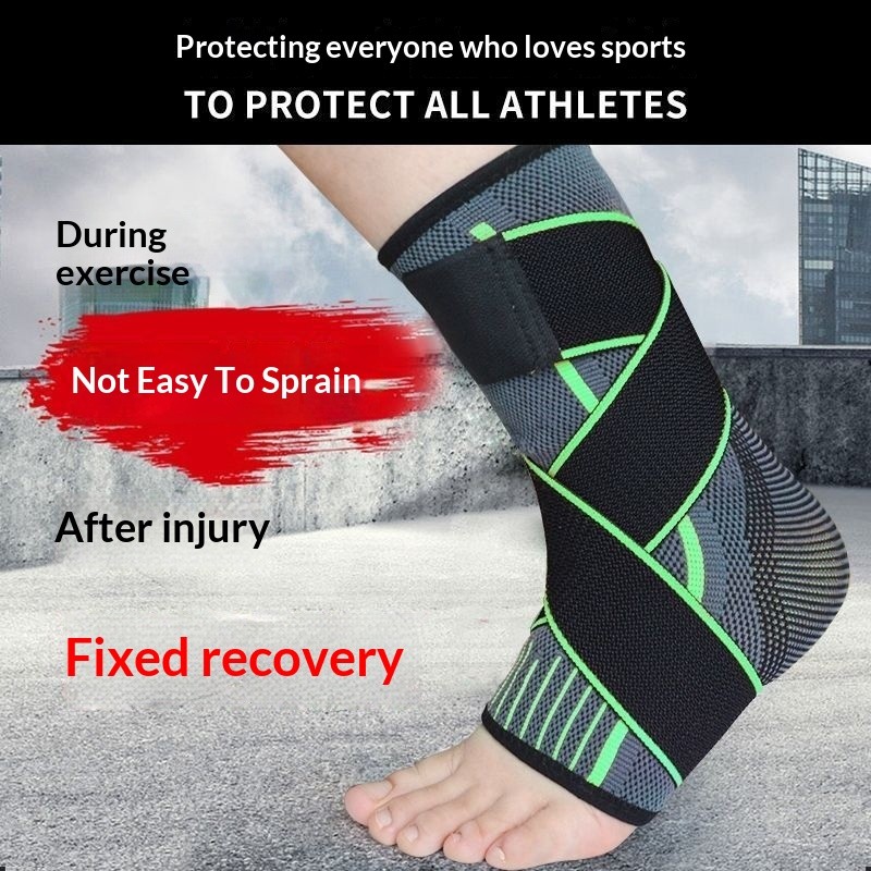 Thin Ankle Brace To Prevent Sprains And Stabilize After A Twist Or Injury