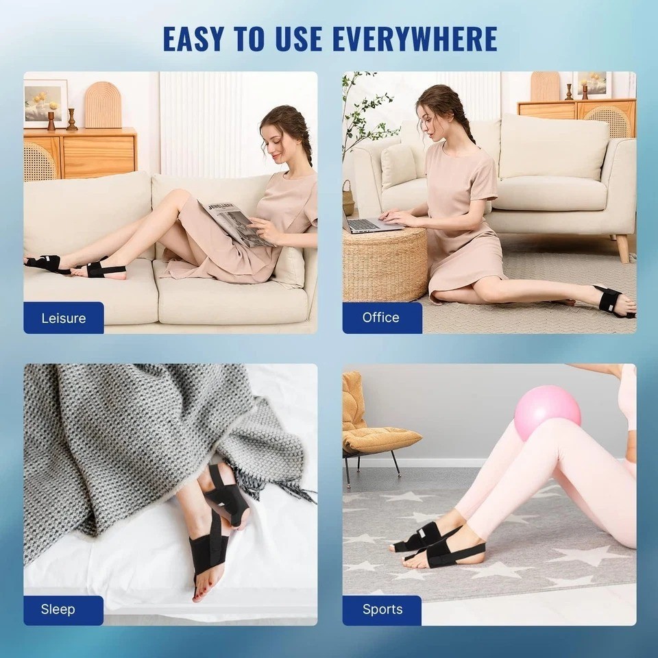 Bunion Corrector Splint Adjustable Big Toe Straightener Brace Hallux Valgus Pain