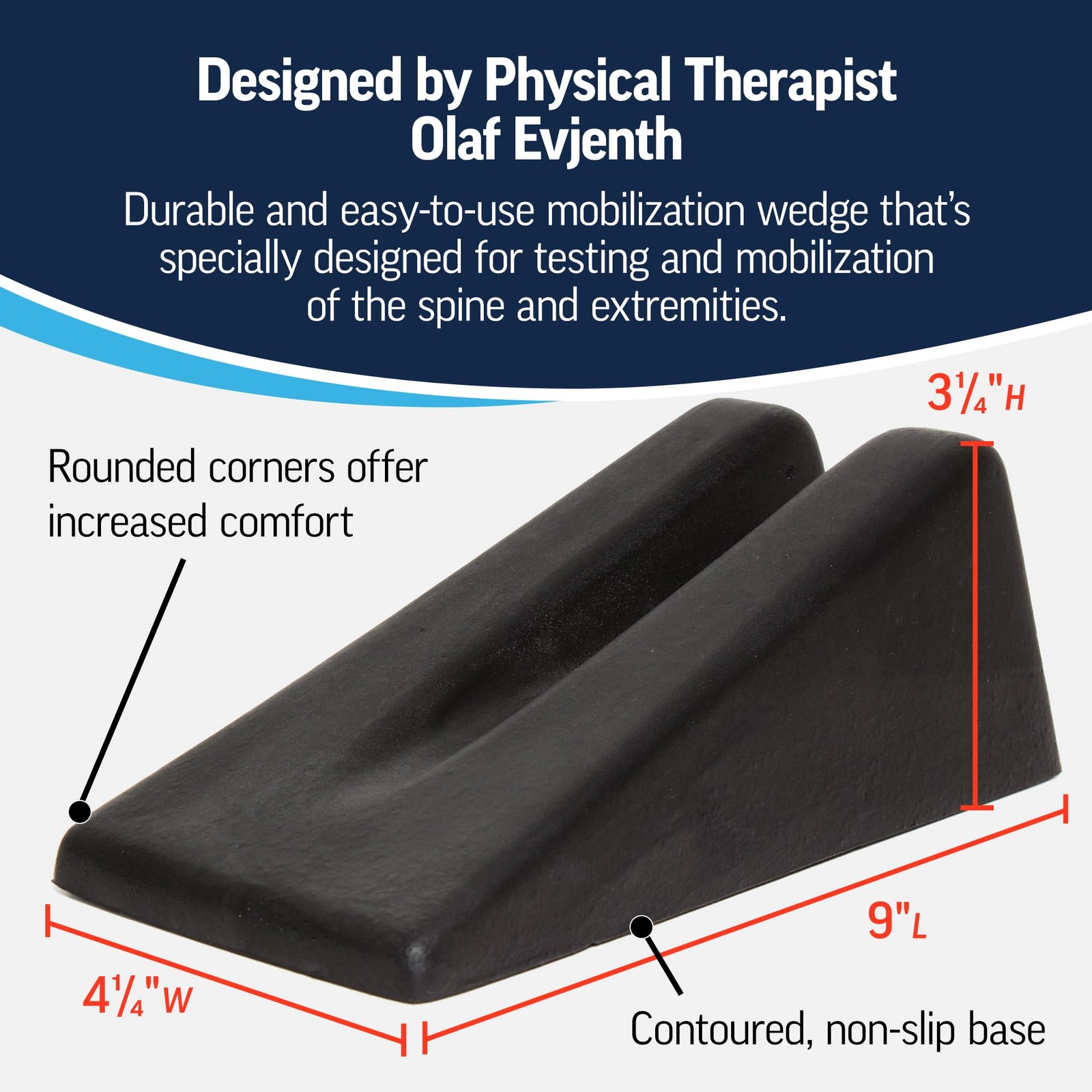 Optp Original Norsk Mobilization Wedge – Physical Therapy Wedge For Te