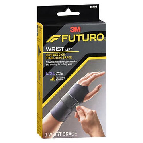 Futuro Compression Stabilizing Wrist Brace Left Moderate Support 1 Each