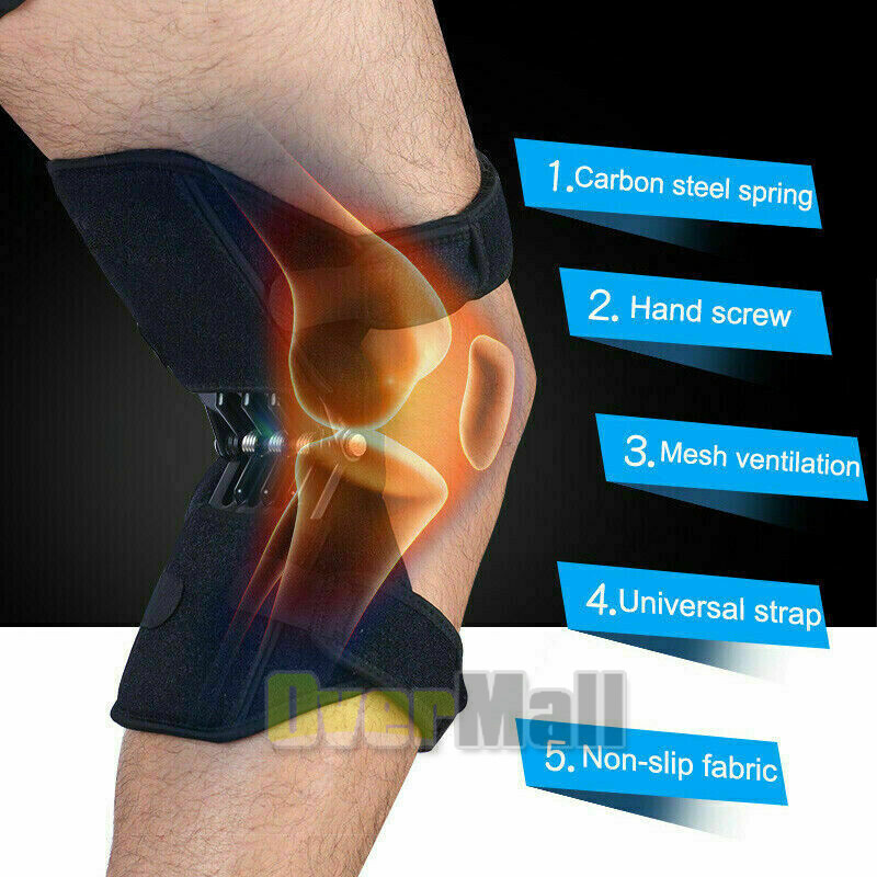 Joint Support Knee Pad Breathable Non-slip Lift Pain Rebound Spring Protection