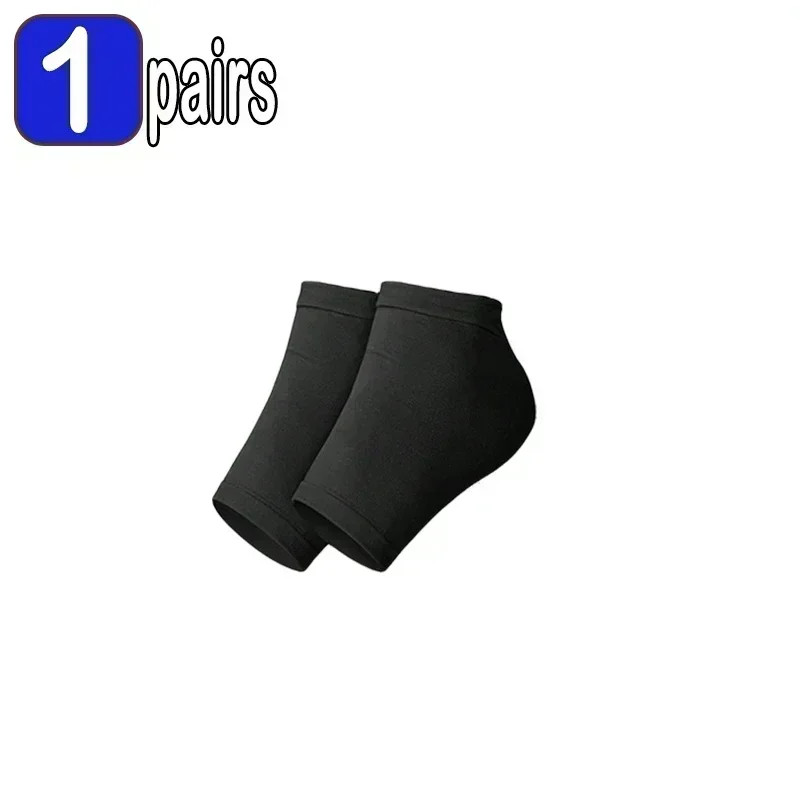 Silicone Heel Socks Anti-Crack Elastic Cloth for Feet Pain Relief Pads Heel Prot
