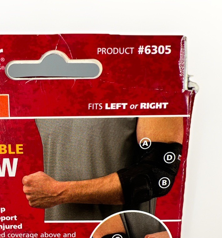 MUELLER SPORT CARE Elbow Support One Size Moderate Support Left & Right #6305