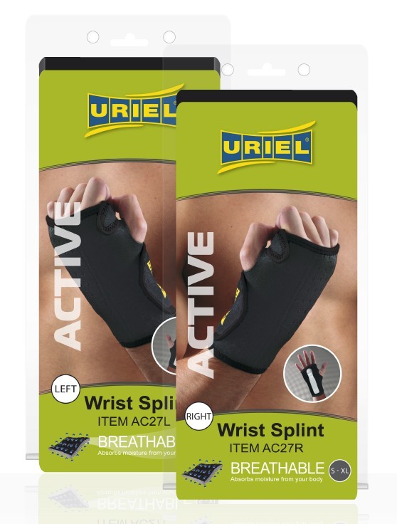 Uriel Universal Breathable Wrist Splint S-XL
