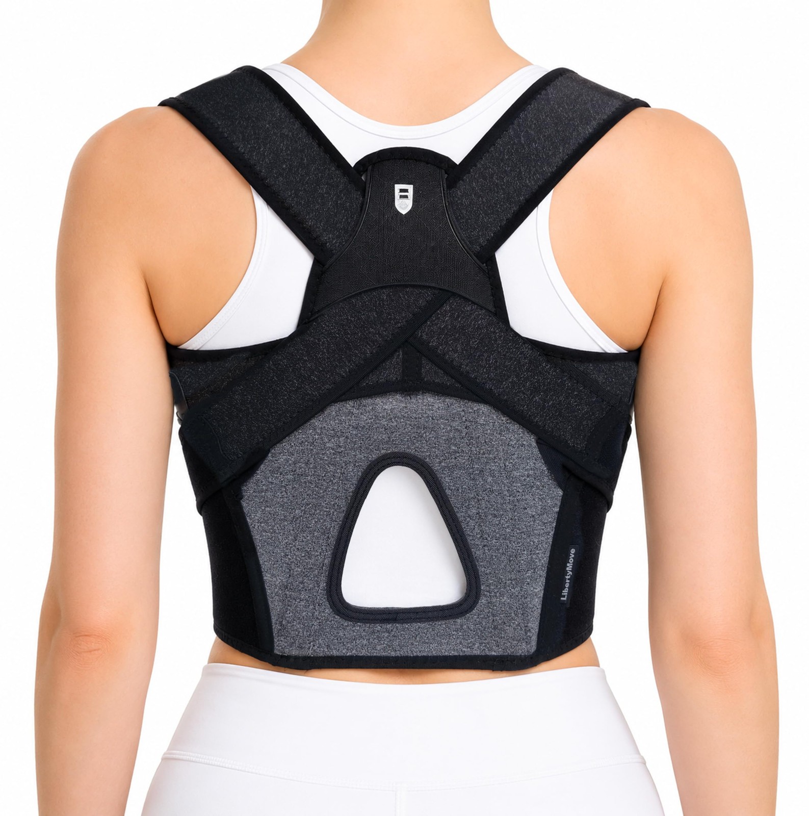 Posture Corrector for Women, Adjustable L/XL(39”-49”), Multicolor