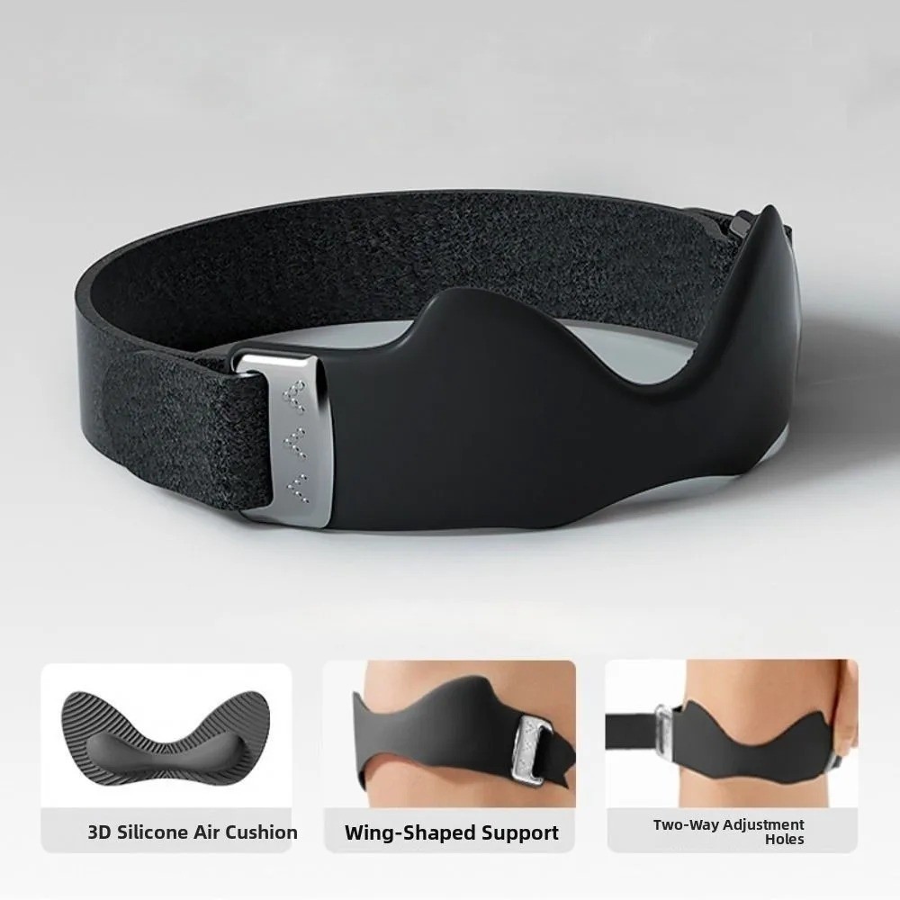 1PC Flex Wrap Silicone Patellar Tendon Support Strap Adjustable Knee Brace Strap