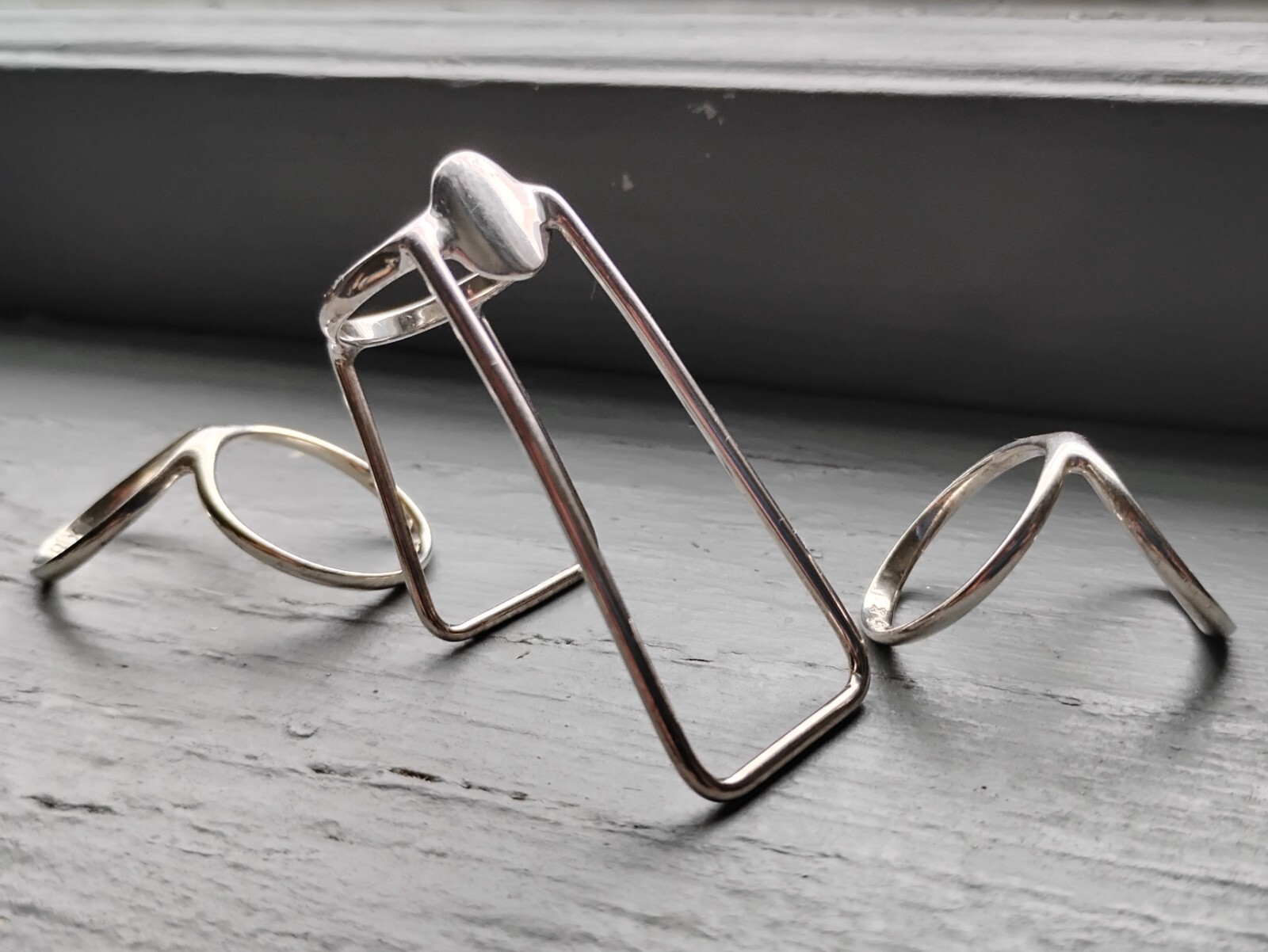 Medical Sterling Silver Ring Splints for Arthritis and Hypermobility