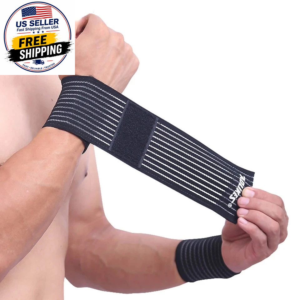 Gym Support Wrist Brace Wrap Carpal Tunnel Cotton Elastic Bandage Hand Sport Wri