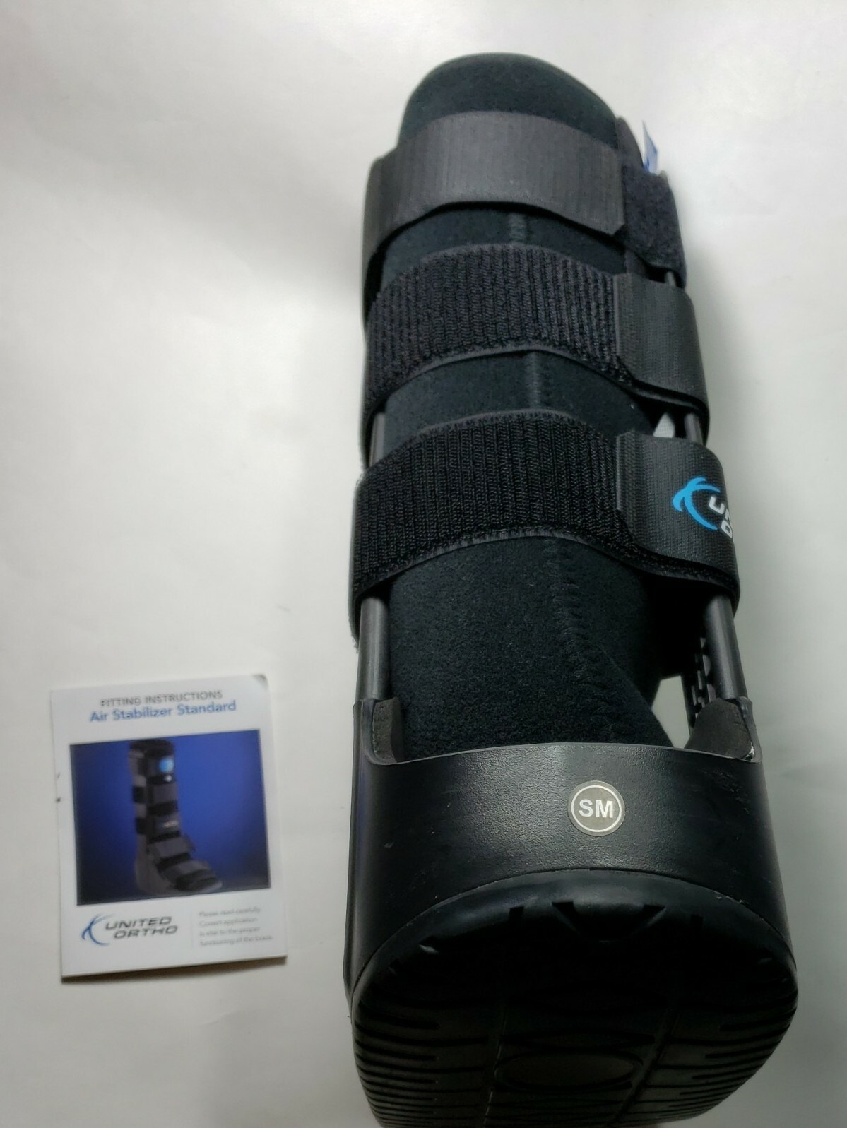 United Ortho Air Cam Walker Fracture Boot Small Black Mens: 4.5-6.5/Womens: 6-8