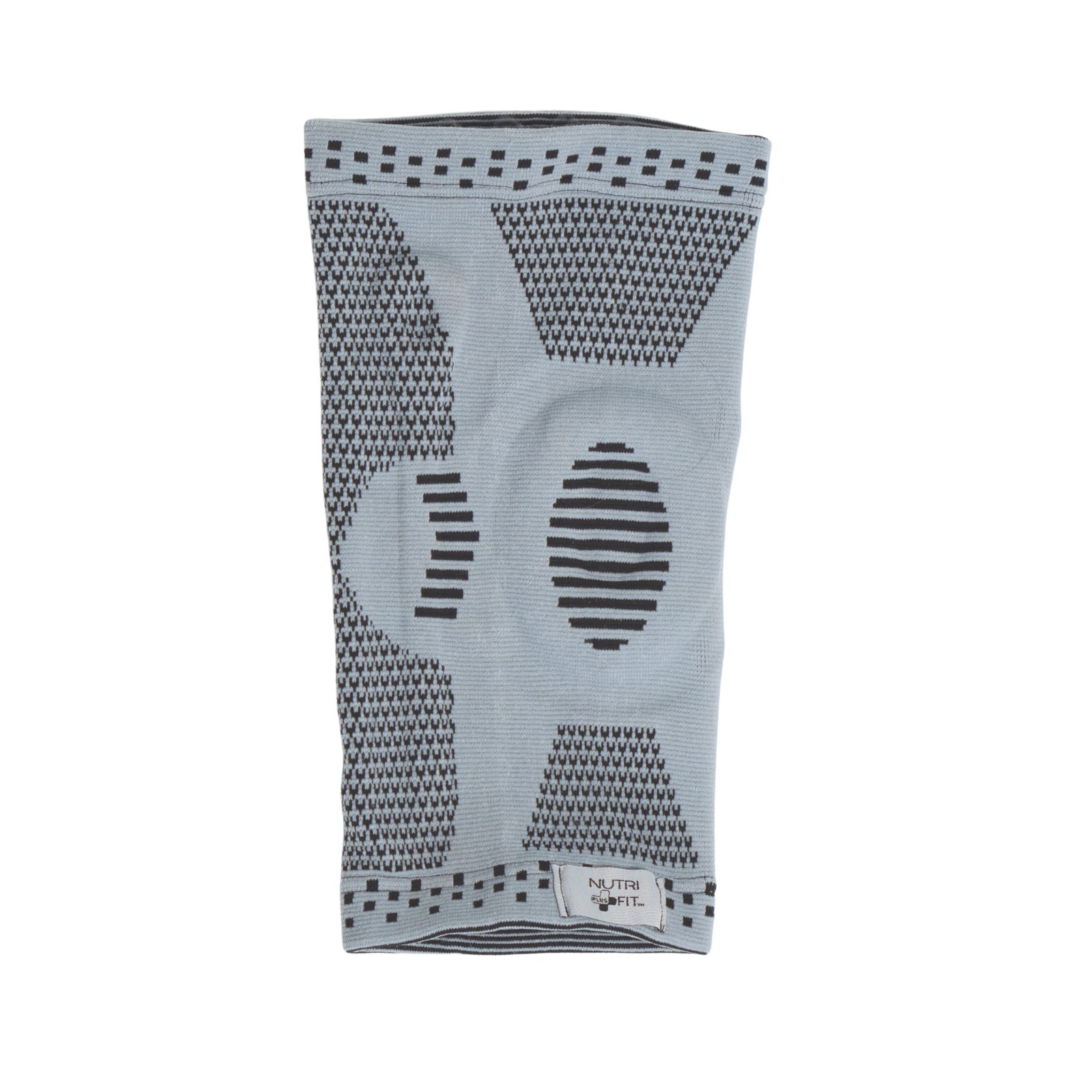 NUTRI PLUS FIT Knee N Compression Sleeve With Medical Grade Medium, Gray