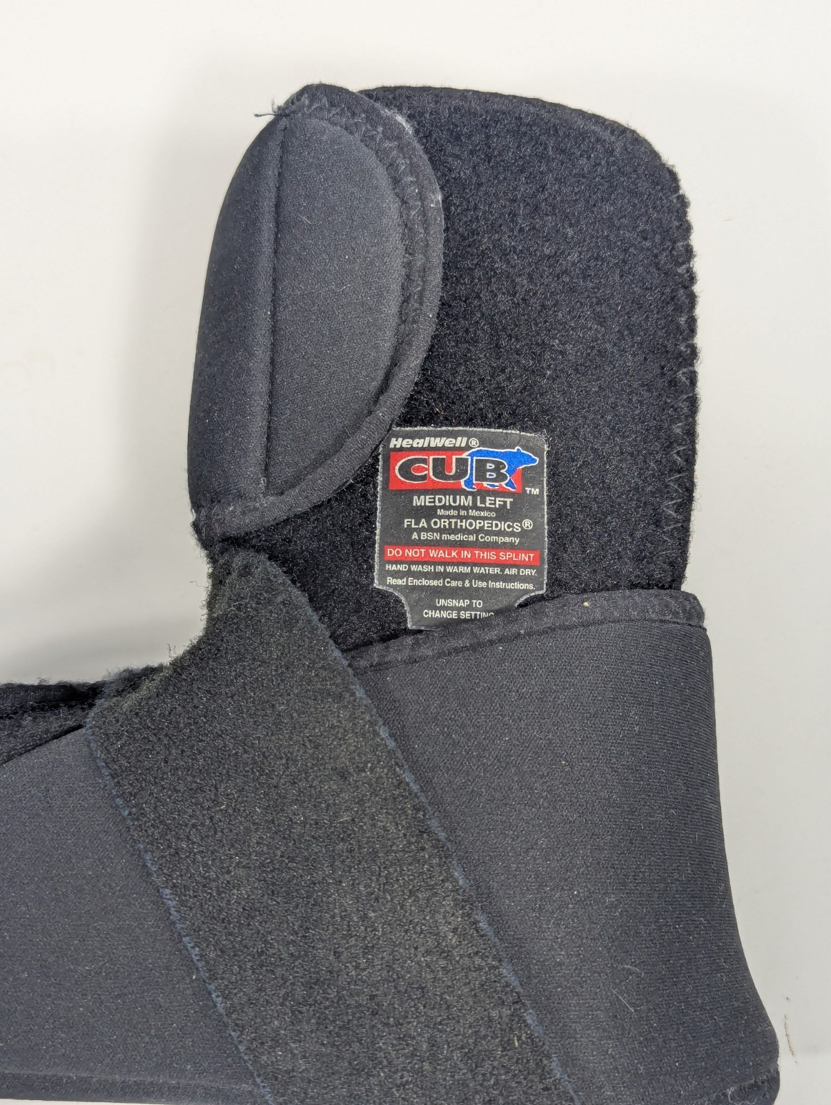 FLA Orthopedics HealWell CUB Night Splint for Plantar Fasciitis, Size M-LT L
