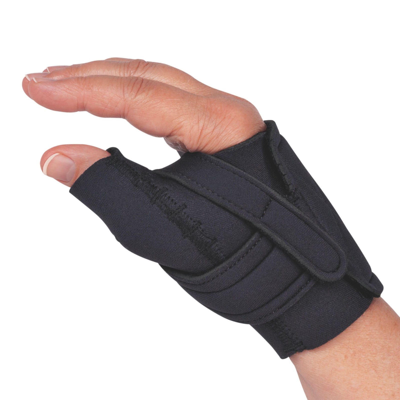 Comfort Cool CMC Thumb Brace X-Large Black Right Hand Arthritis Relief Neoprene