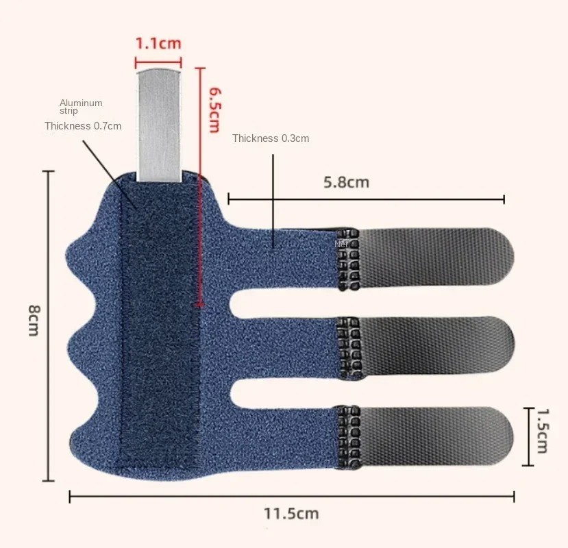 Trigger Finger Brace Splint Straightener Support Protector Corrector Adjustable