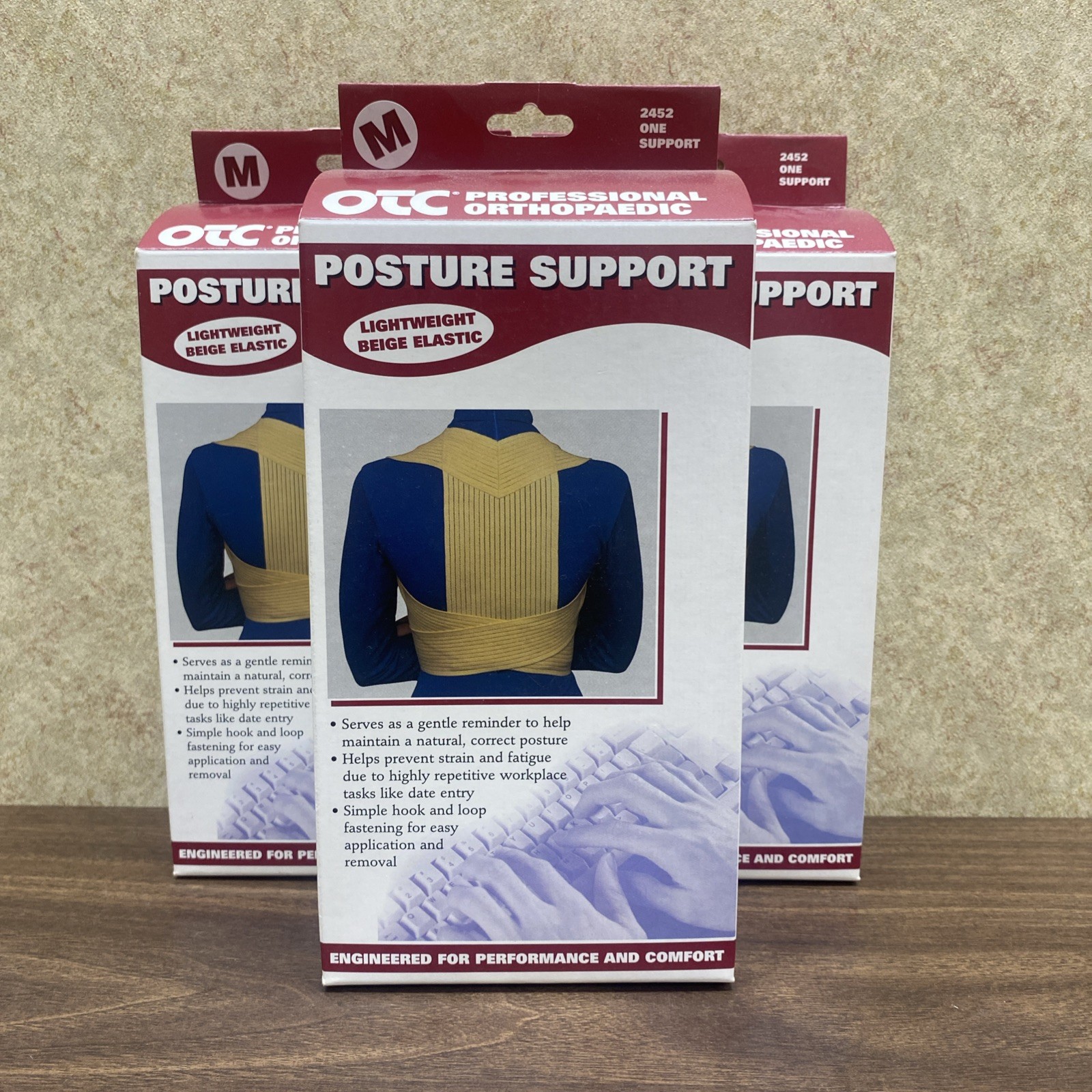 OTC Posture Support M Beige BRAND NEW