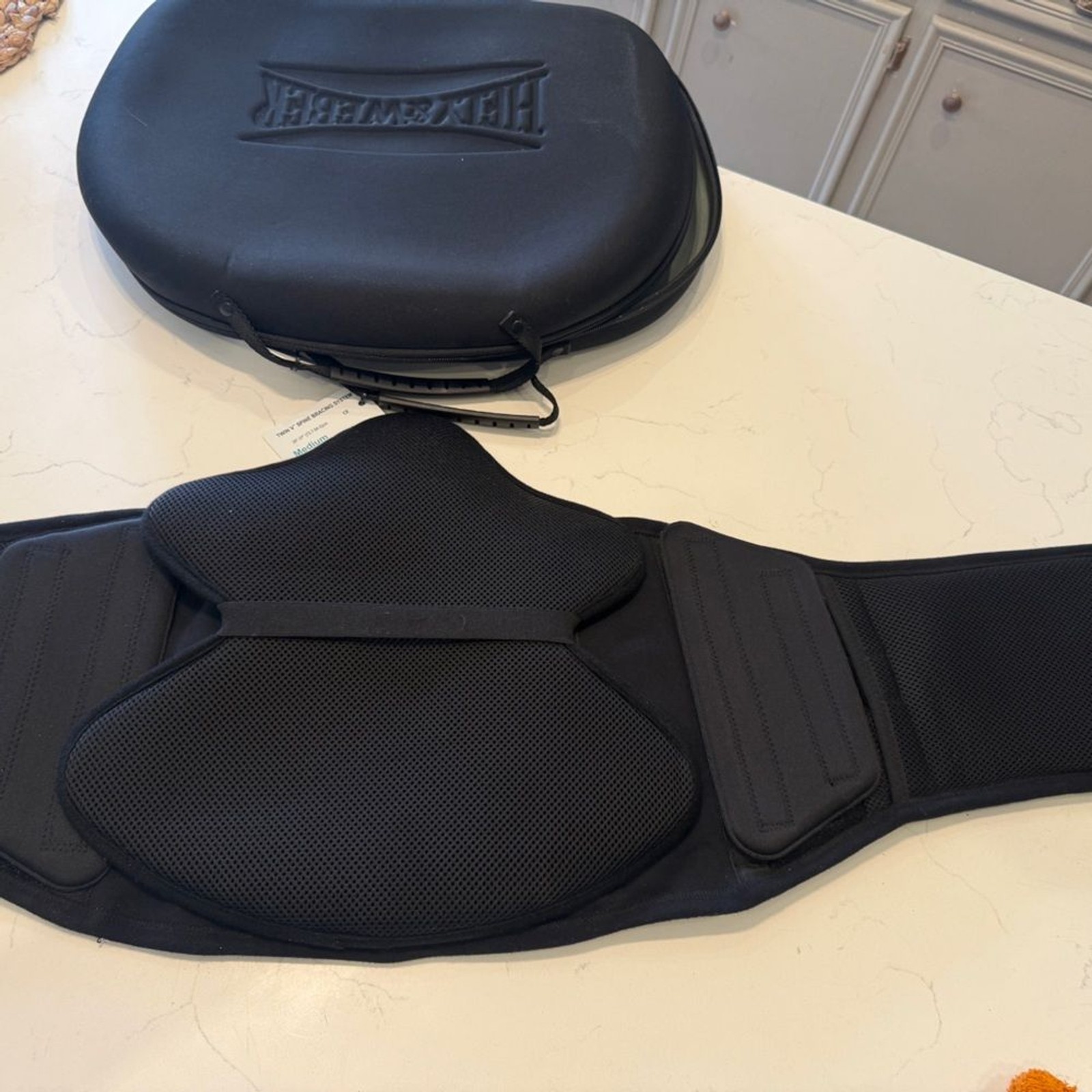Hely & Weber Twin V Spine Bracing System Medium 29-37 Lumbar Back Support Brace