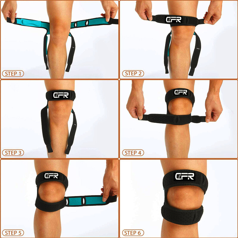 Knee Brace Support Compression Sport Strap Patella Joint Pain Arthritis Relief I