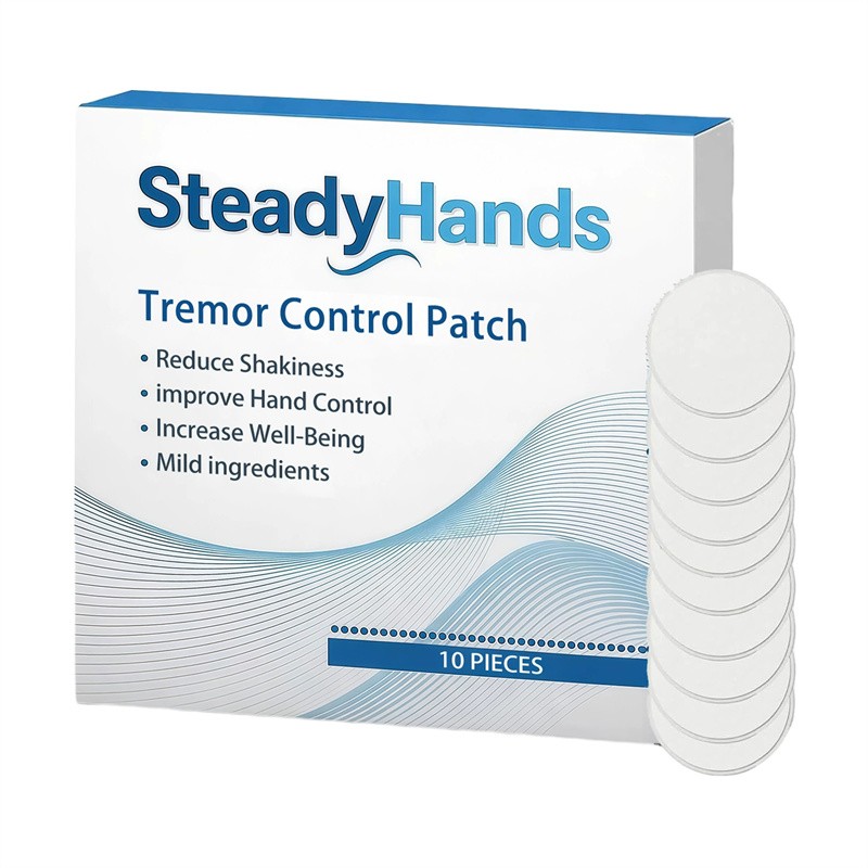 Steadyhands Tremor Control Patch, Steady Enhanced Hands Control Patch – Hand
