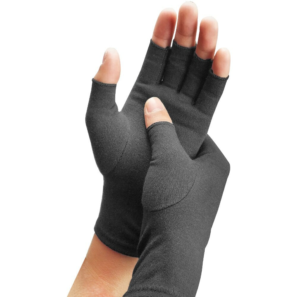 Rehabilitation Training Gloves Compress Finger Palm Pain Braces Supports