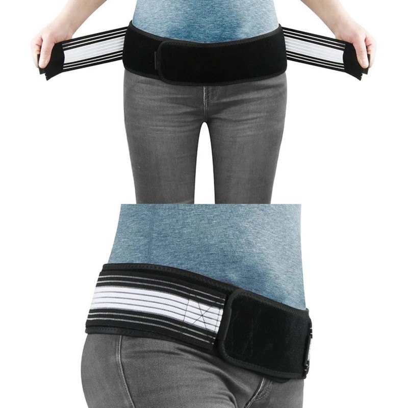 Sacroiliac Joint Hip Belt Pelvic Lower Back Support Brace Sciatica Pain Relief