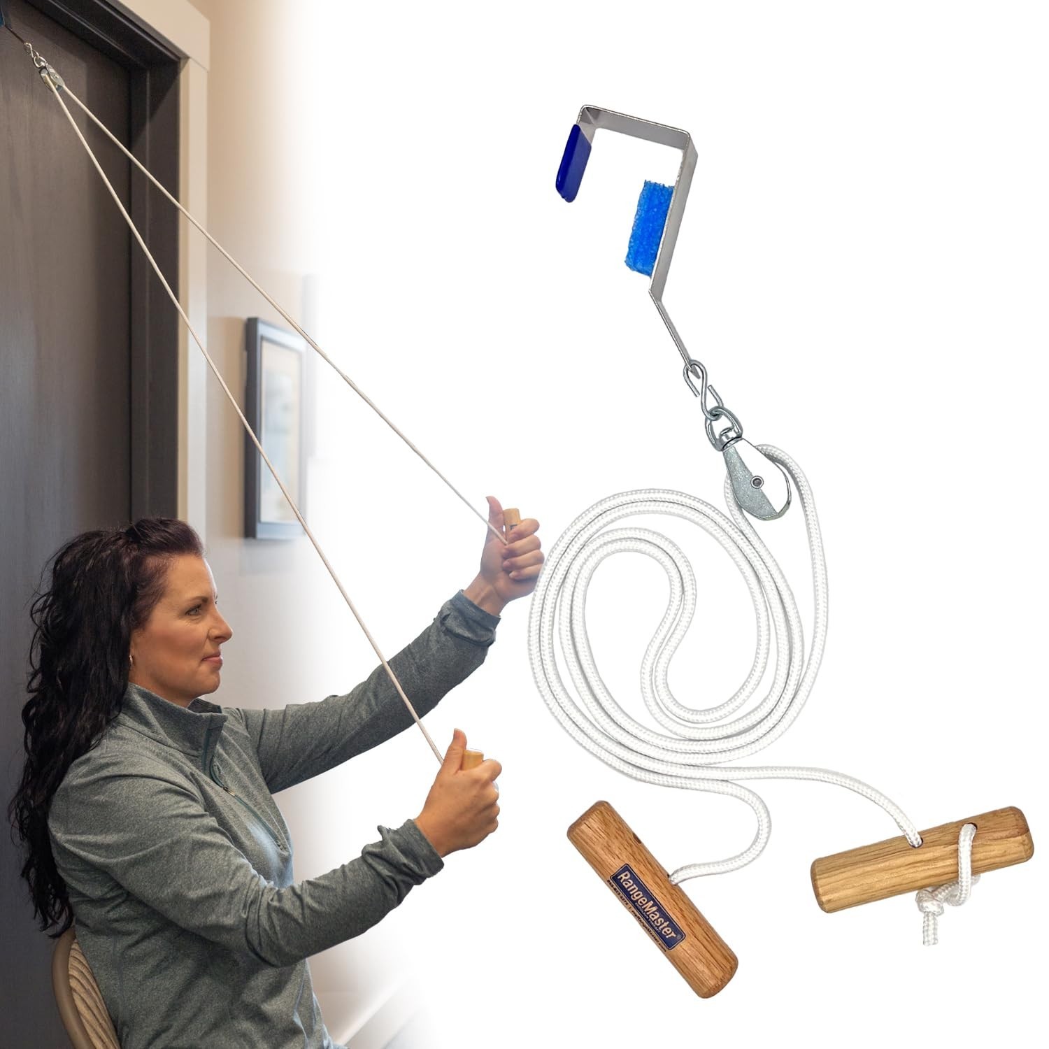 Rehabilitation Aid: Econo Ranger Shoulder Pulley – Non-slip with Durable Design