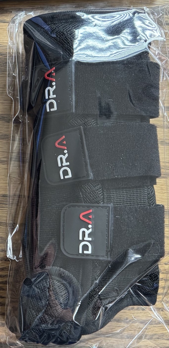 Dr. Arthritis ~ Thumb & Wrist Support Brace & Handbook ~ Size M/L Right Hand New