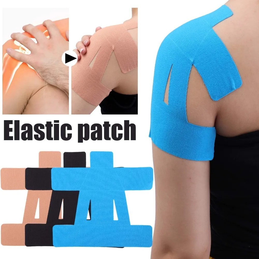 Kinesiology Tape Shoulder Precut Pain Relief Cotton Waterproof Breathable