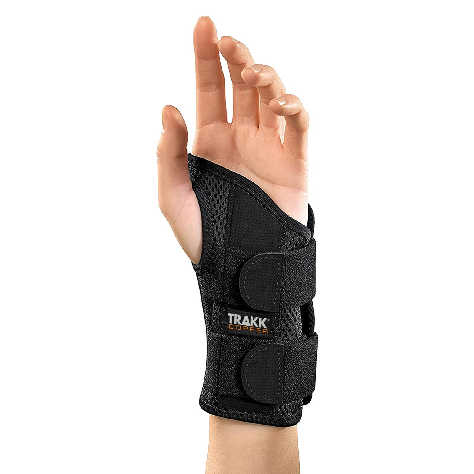 TRAKK Copper Ultimate Copper Infused Wrist Brace Right L/XL