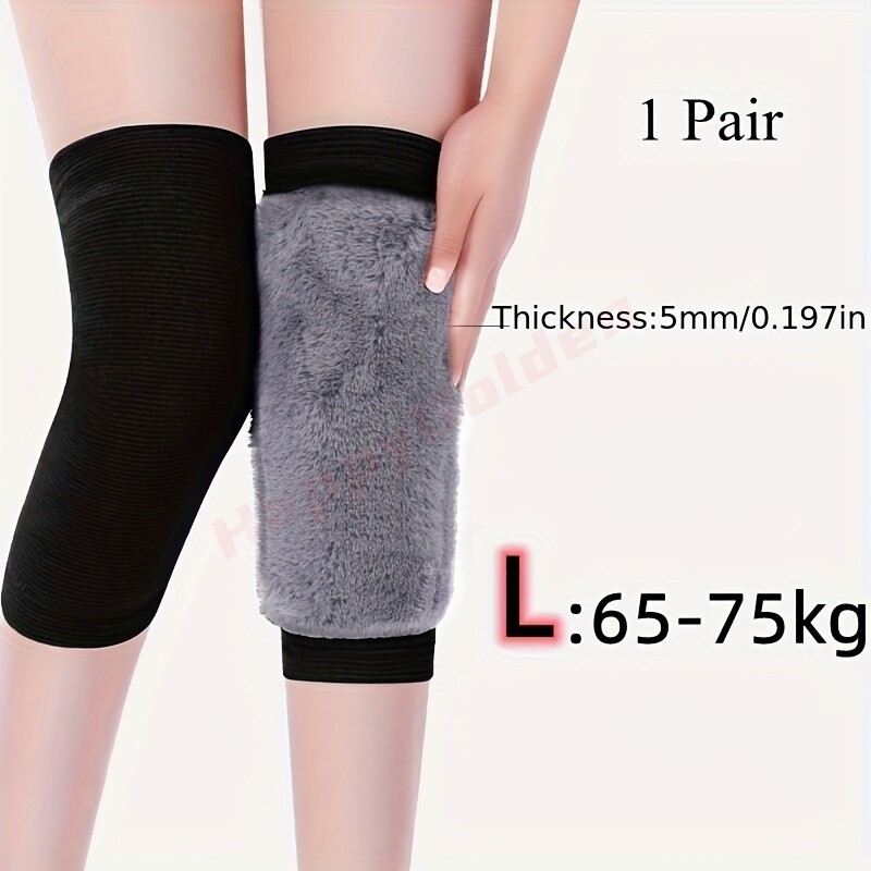 Winter Warm Knee Pads Women Men Elderly Cold Leg Arthritis Kneepad Knee Support