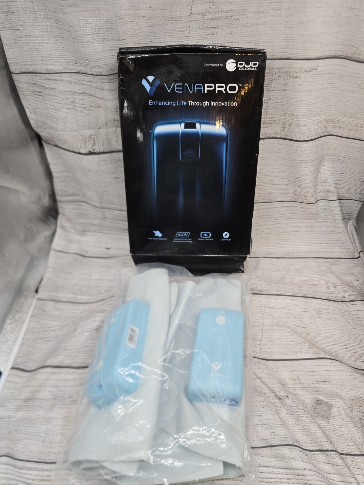 DJO Venapro Vascular Therapy Dual Leg Compression System NO CHARGER M48836