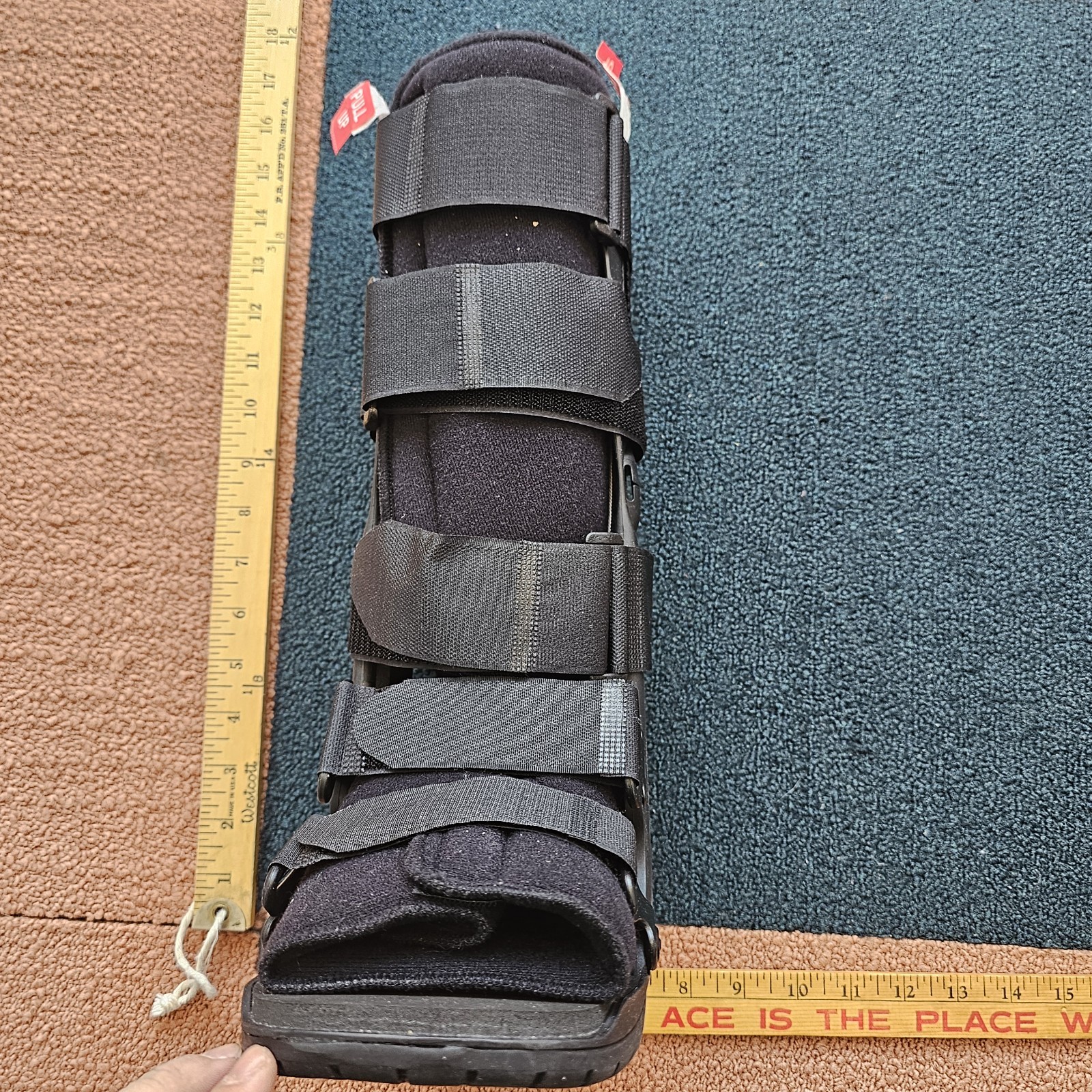 OSSUR W0200BLK Equalizer Walker Walking Boot Black XS Medical Padded ɓ9c