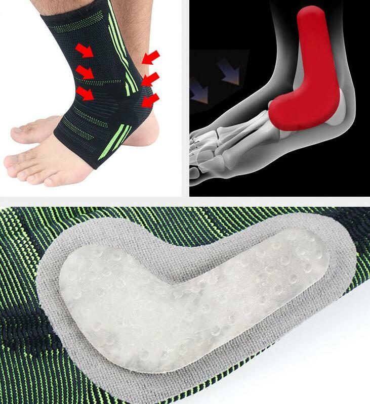 Football Ankle Joint Bandage Elastic Support Sport Protection And Recovery Band