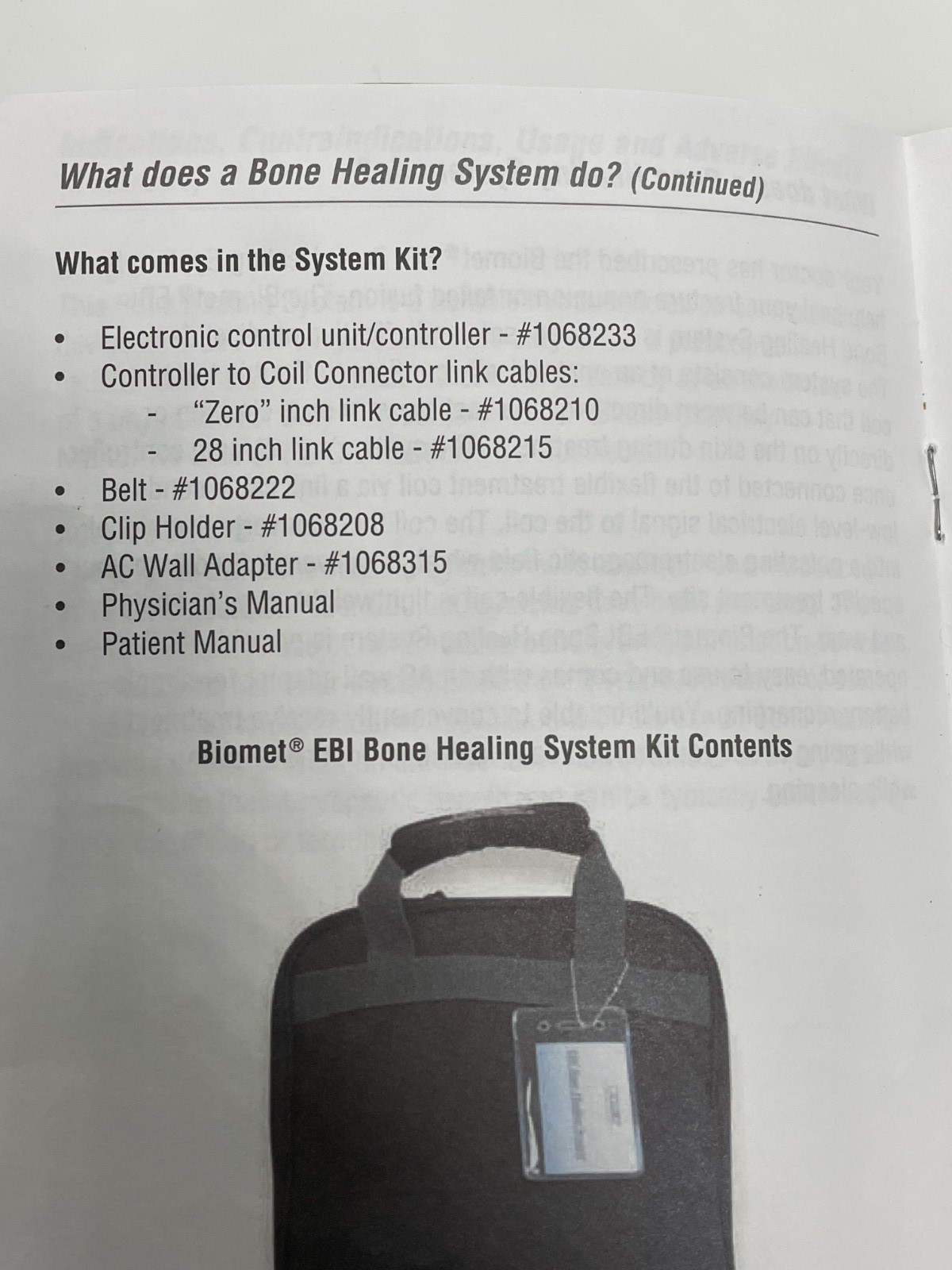 Biomet EBI Bone Healing System AC Adapter Power Supply Brick Charger Only Tested