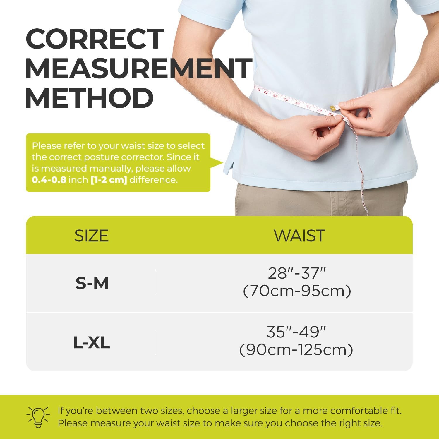SHAPERKY Posture Corrector for Women and Men, Adjustable Upper Back Small/M