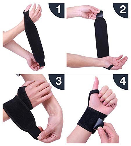 Neoprene Wrist Support Brace Sports Training Adjustable Hand Protector Wraps