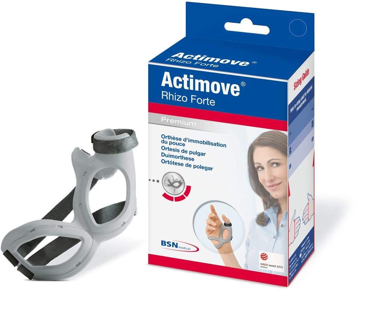 58200 Rhizo Forte Thumb Brace, Left, Small